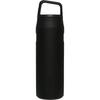 STANLEY Aerolite Vacuum Bottle, 0.7L, Black 2.0, Insulated, Lightweight, Durable, Perfect for Outdoor Sports, Dishwasher Safe, Warranty Included (Auth