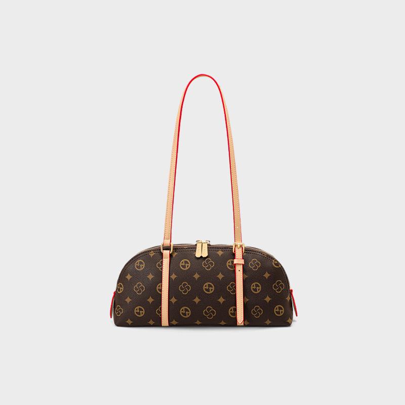 Light luxury women's tide bag for commuting to work Underarm shoulder bag Fashion printed women's bag Annual large capacity