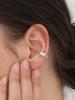 Мгновенный Ear Cuff Волна Амона