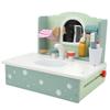 Kids Bathroom Sink Toys with Beauty Accessories Wooden Simulation Educational Toddler Vanity Table