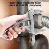Adjustable Wrench Universal Monkey Spanner Multi-function Plumbing Hand Tools Nut Sink Wrench Bathroom Pipe Large Open Spanner