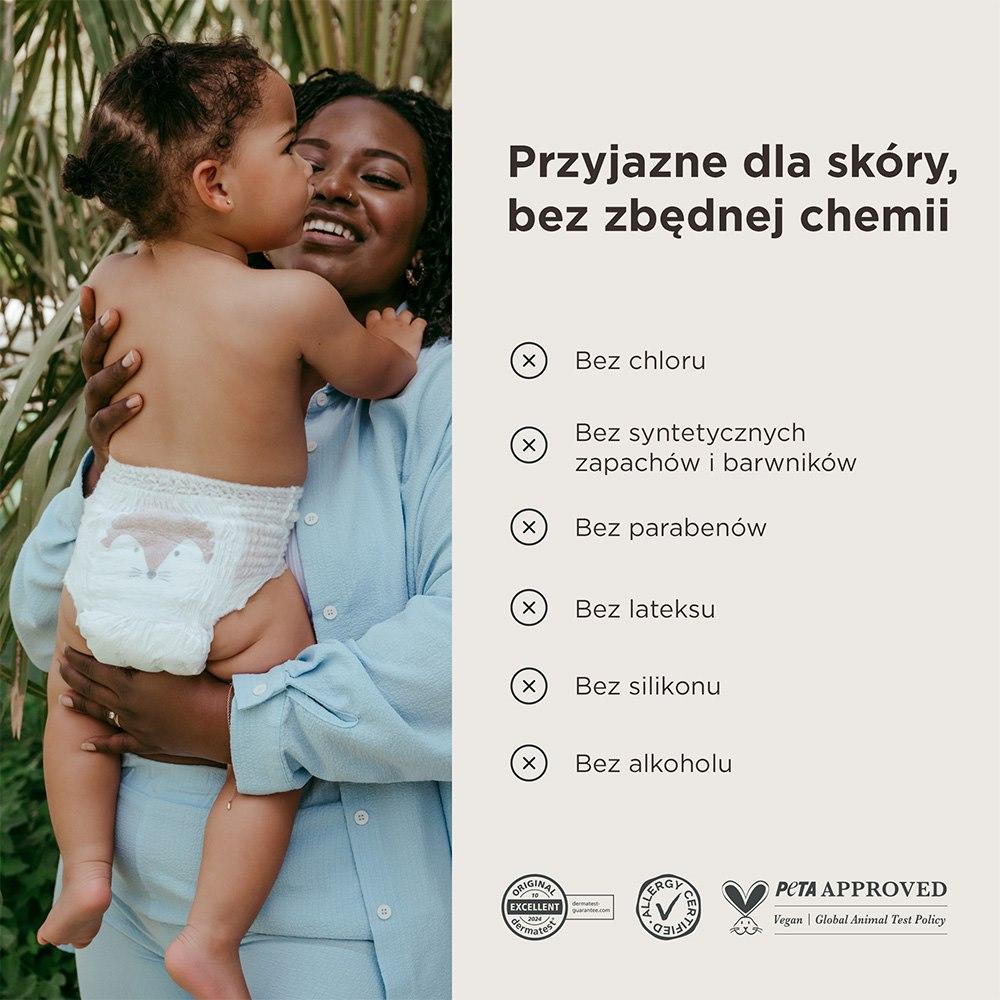 Pieluchomajtki Dla Dzieci Jednorazowe Rozmiar 7 (17 Kg+), 16 Szt. Kit&Kin