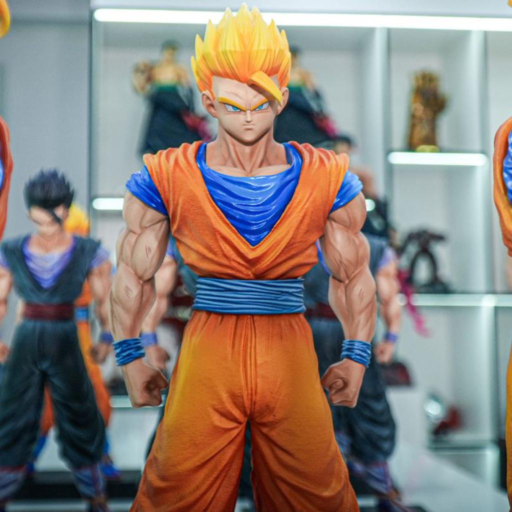 In Stock 31Cm Jt Studio Gohan Anime Figure Super Saiyan 2 Son Gohan Figurine Pvc Collection Models Statue Toys Gifts
