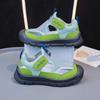 Children Sports Sandals 2024 Summer New Girls' Mesh Tennis Shoes Boys' Hollow Breathable Beach Shoes for Vacation Wear-resistant