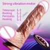 Реалистичный фаллоимитатор, вибраторы для женщин, фаллоимитаторы, секс-игрушки, нагревательный член, вибратор для пениса с дистанционным управлением, телескопический фаллоимитатор, анальный секс-машина