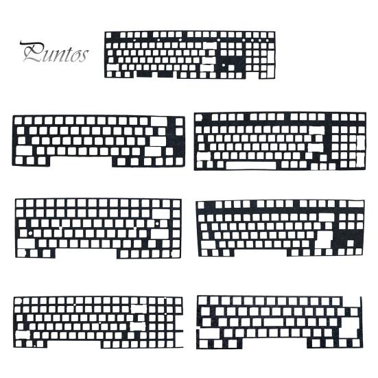 Тихие клавиатуры Демпфирующая пенная прокладка Клавиатурные переключатели Подушечка-глушитель для механической клавиатуры 60/84/87/96/104/660/980