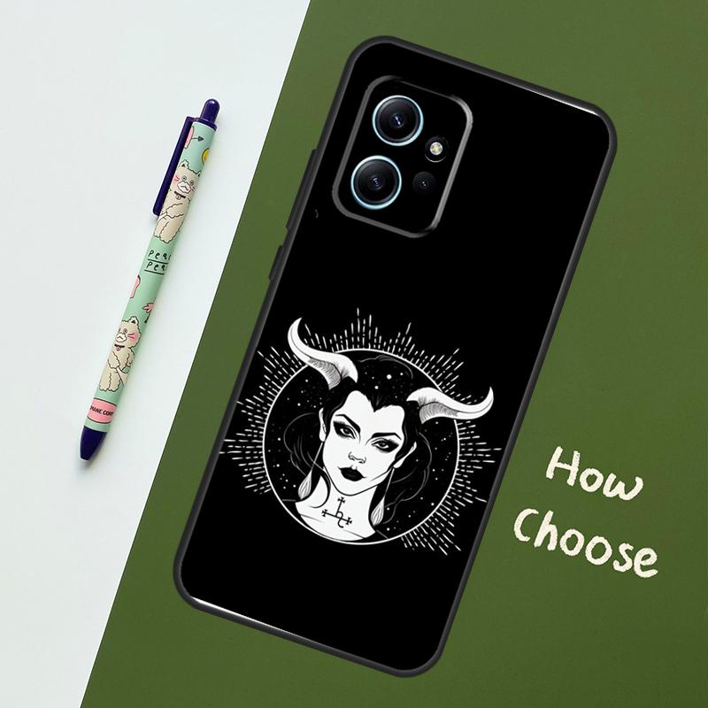 Чехол с печатью Сигил Лилит для Xiaomi Redmi Note 13 10 11 12 14 15 Pro Plus Чехол для Redmi 15C 15 14C 10C 12C 13C