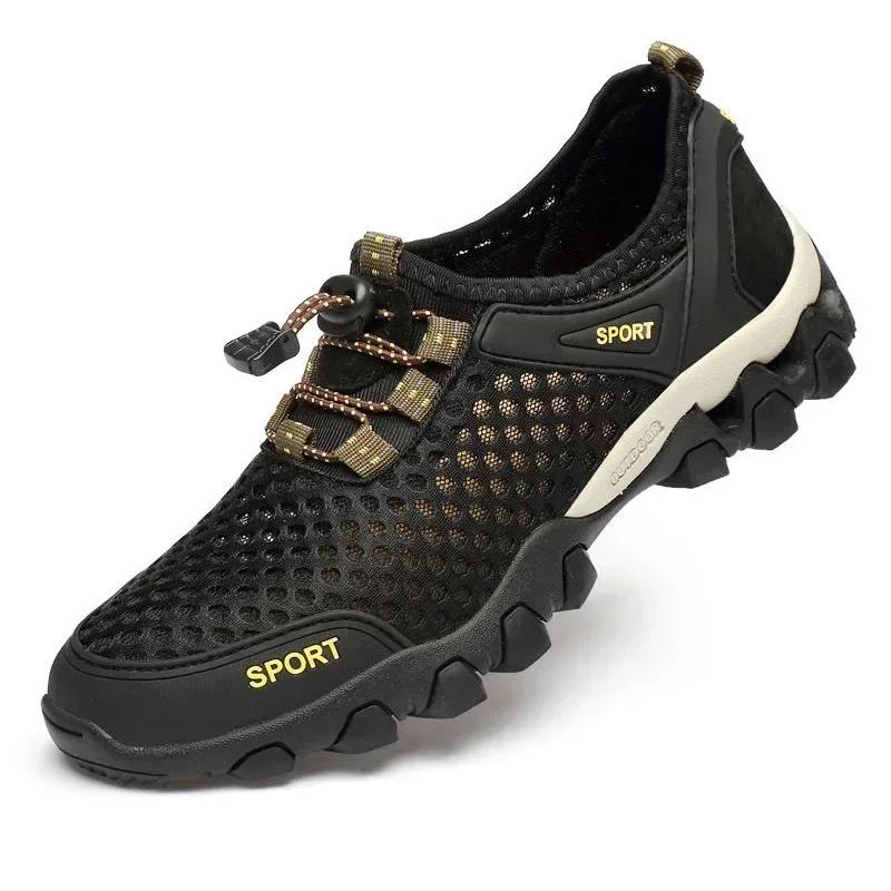 Water Shoes for Men Slip On Breathable Beach Aqua Shoes Outdoor Hiking Wading Travel Shoes Quick Drying Sneakers Male