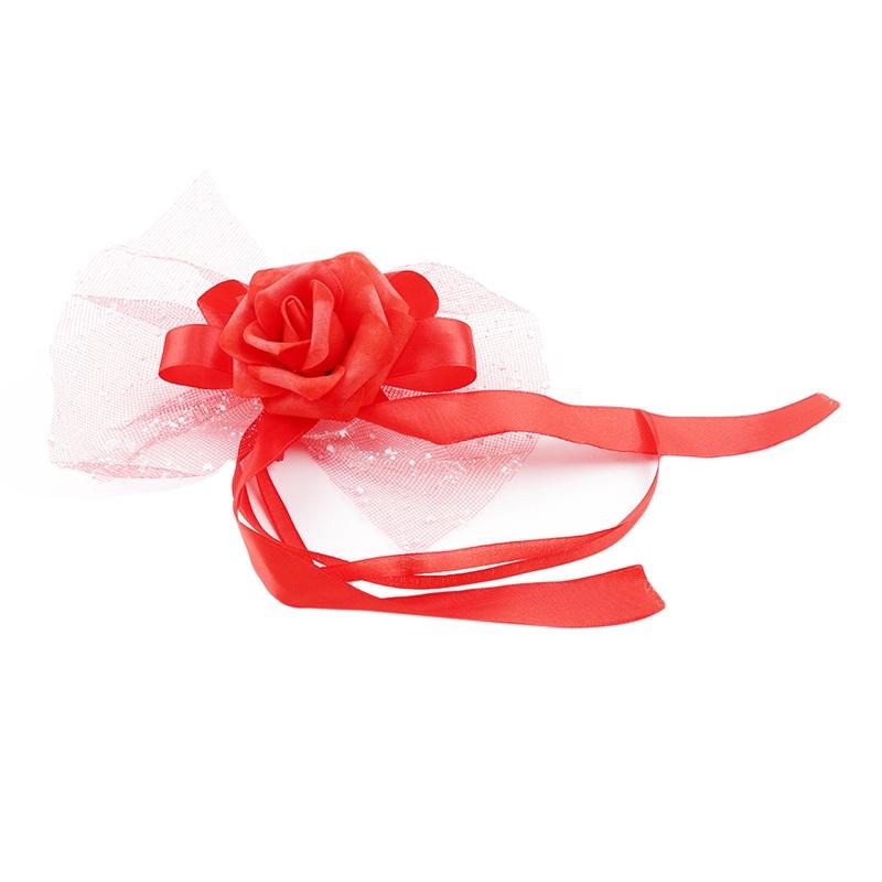 Товары для дома Свадебные украшения автомобиля Дверные ручки Зеркало заднего вида DIY Цветочный букет