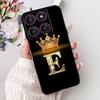 Чехол для Motorola Edge 60 Pro XT2507-1 Силиконовый Модный Роскошный Буквы от A до Z Ударопрочная Задняя Крышка Для Телефона Moto Edge 60Pro