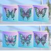 6 Pcs Special Shape Diamond Painting Birthday Thank You Cards Kits Christmas Diamond New Year Greeting Card for Adults and Kids