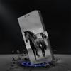 Кожаный чехол для мобильного телефона A Steed Dark Horse с рисунком для iPhone Samsung Xiaomi Redmi Motorola Nokia Sony LG