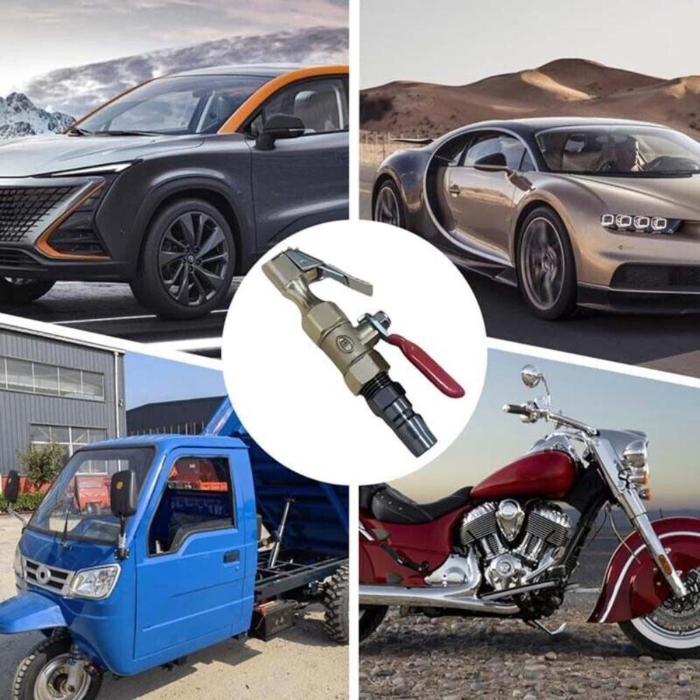 Quick Tire Inflator Nozzle 9.5cm Deflation Switch New Tire Inflator Chuck  for Tire Inflation