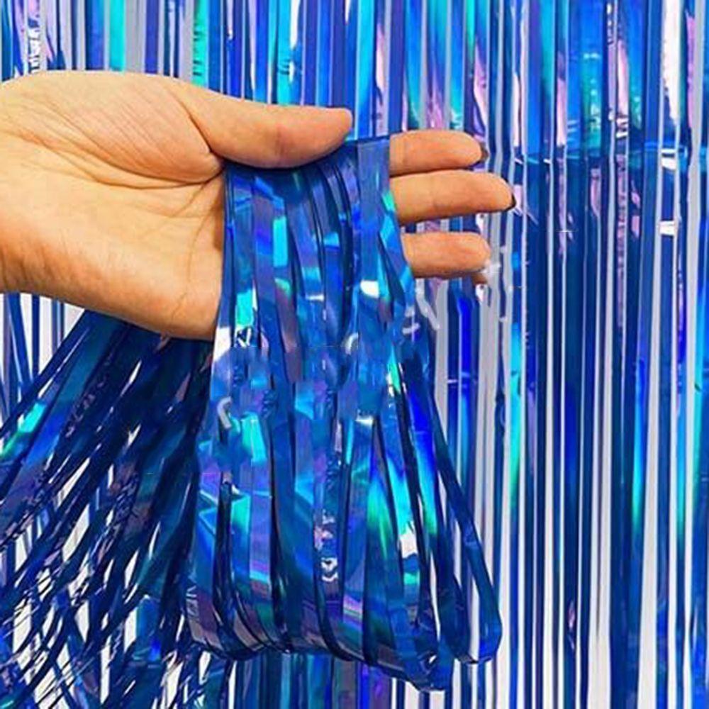 Декор для заднего плана, мишура, фольга, металлическая, украшения для дверей, событие, дождь, шелк, лазерный дождь, занавес