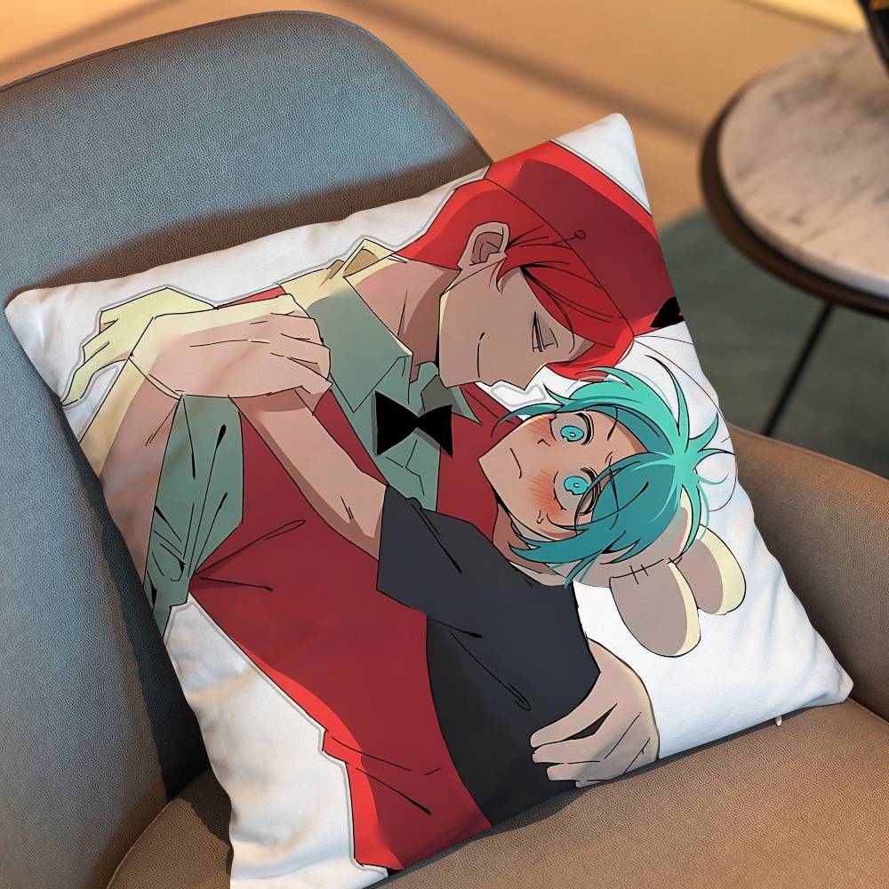 Dr. M Masacrik Psychocuties Cushion Cover Suitable For Sofa Car Bedroom Office Cushions Decorative Pillow Case