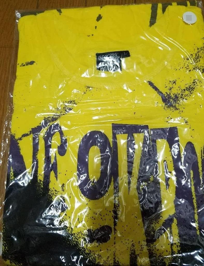 ONE OK ROCK 2017 Ambitions JAPAN TOUR Merchandise Tank Top Yellow M