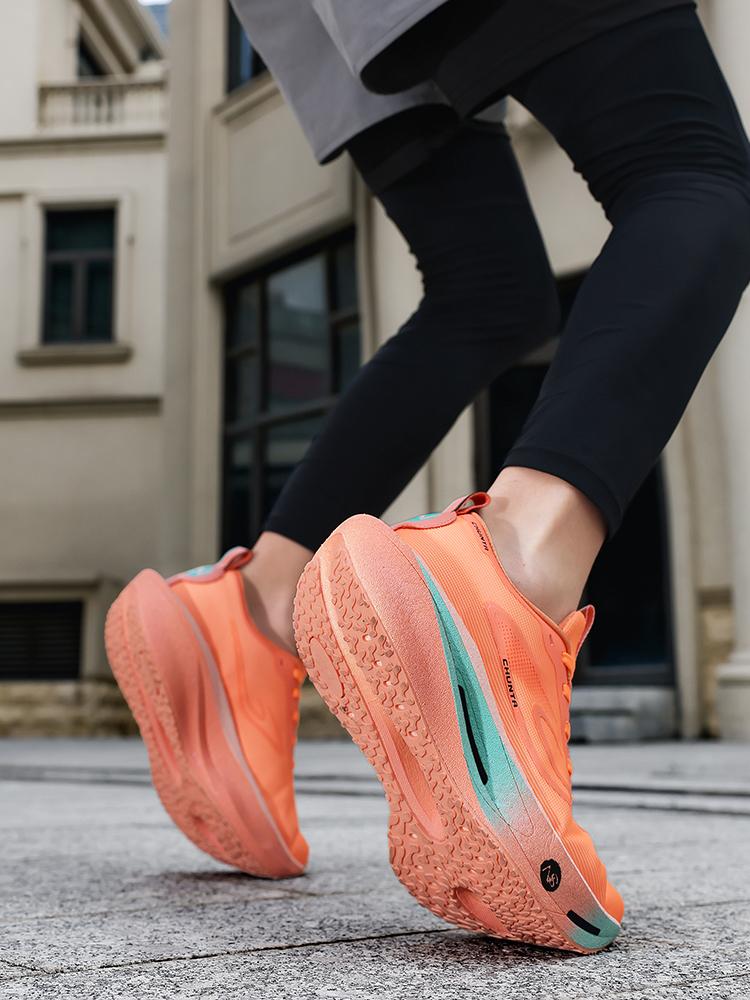 Мужские кроссовки для бега Карбоновая пластина Специальные Марафонские Спортивные Дышащие Легкие Женские Удобные Нескользящие Повседневные Кроссовки