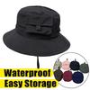 Fashion Foldable Bucket Hat Waterproof Sun Protection Fisherman Hats Quick Drying With Storage Bag Sunscreen Cap Summer