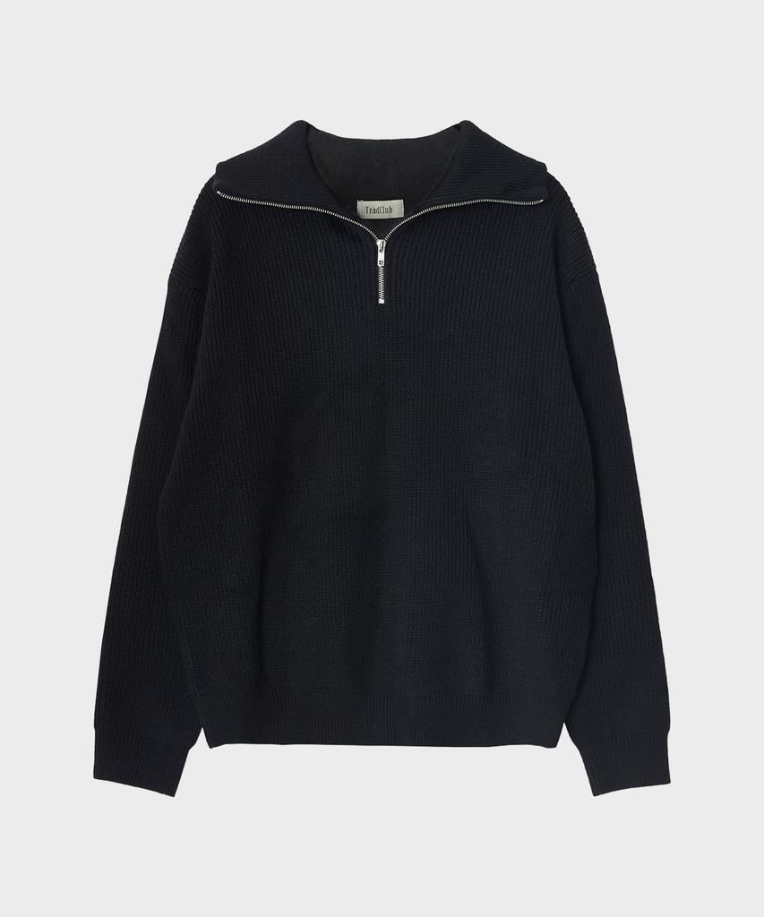 TRADCLUB Half-Zip Knit (5 Colors) (Type A)