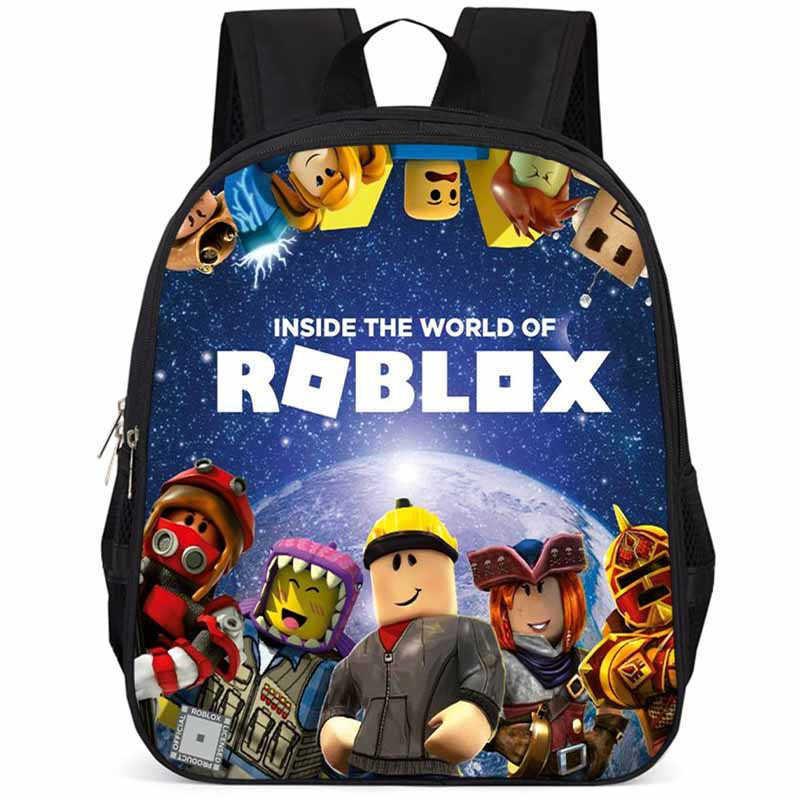 Школьный рюкзак Roblox большого объема, легкий, из Оксфордской ткани, для детей, мальчиков, девочек