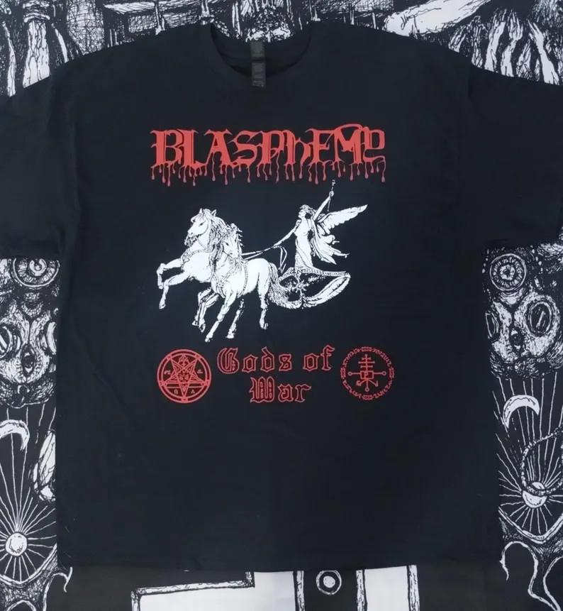 Blasphemy - Боги Войны - Футболка (S-5XL) Унисекс Подарок Унисекс Футболка