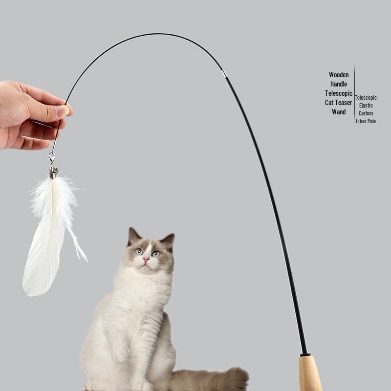 Льняная мышка-кошка дразнилка с колокольчиком - Игрушка для снятия скуки для кошек