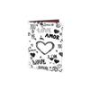 Cartoon Love Travel Passport Bag, ID Clip, Passport Clip Customization