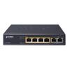 PoE-коммутатор PLANET FSD-604HP, 4 порта PoE + 2 порта 10/100TX, 802.3af/at