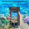Pochette Étanche Smartphone - Lot de 2 - Housse Imperméable Téléphone Portable IPX8 Touch Sensible Compatible avec iPhone 12 P[316]