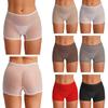 Women Stretchy Seamless Bodycon Underpants Nightwear Lingerie Pencil Shorts Spandex Elastic Low Waist Safety Shorts Briefs Pants