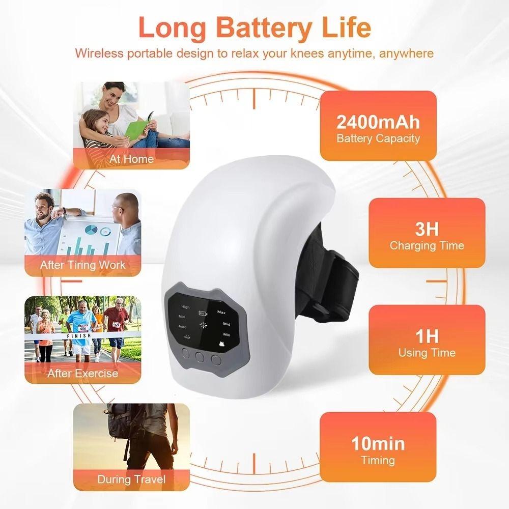 Vibration Massager Hot Compress Shoulder Massager Smart Knee Massager Stiff Muscle