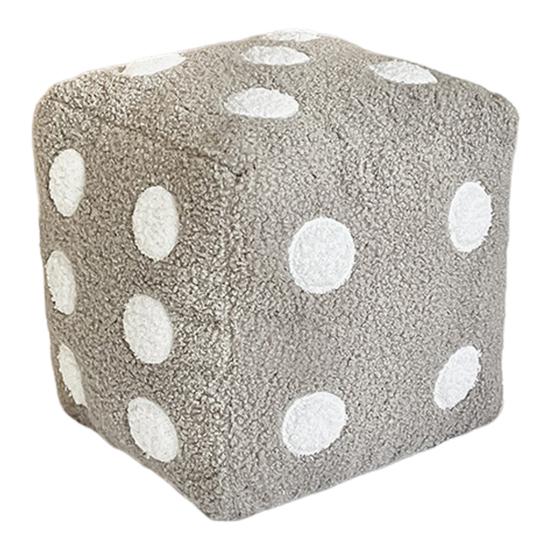 Dice Pillow Simulation Dice Plush Pillow Cubic Cube Plush Cushion Stuffed Sofa