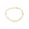 Valentino 4w2J0u87 Met Cs4  J0u87 Met Cs4  GaraVani V Logo Bracelet