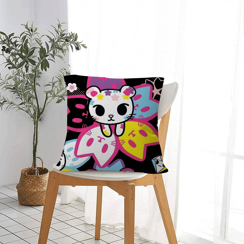 Anime T-Tokidoki-S Pillow Cushion Cover Pillowcase Living Room Sofa Home Decor