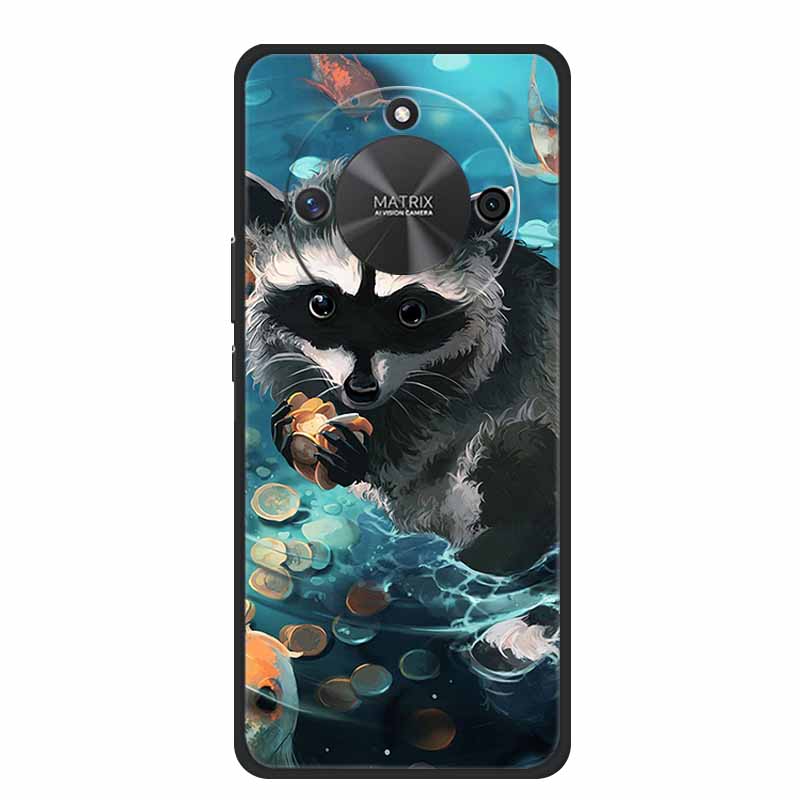 Чехол для телефона Honor X60 5G Задняя крышка Чехол HonorX60 Черный Силиконовый Мягкий Funda Для Honor X9c Умный чехол HonorX9c Умный Coque Сумка