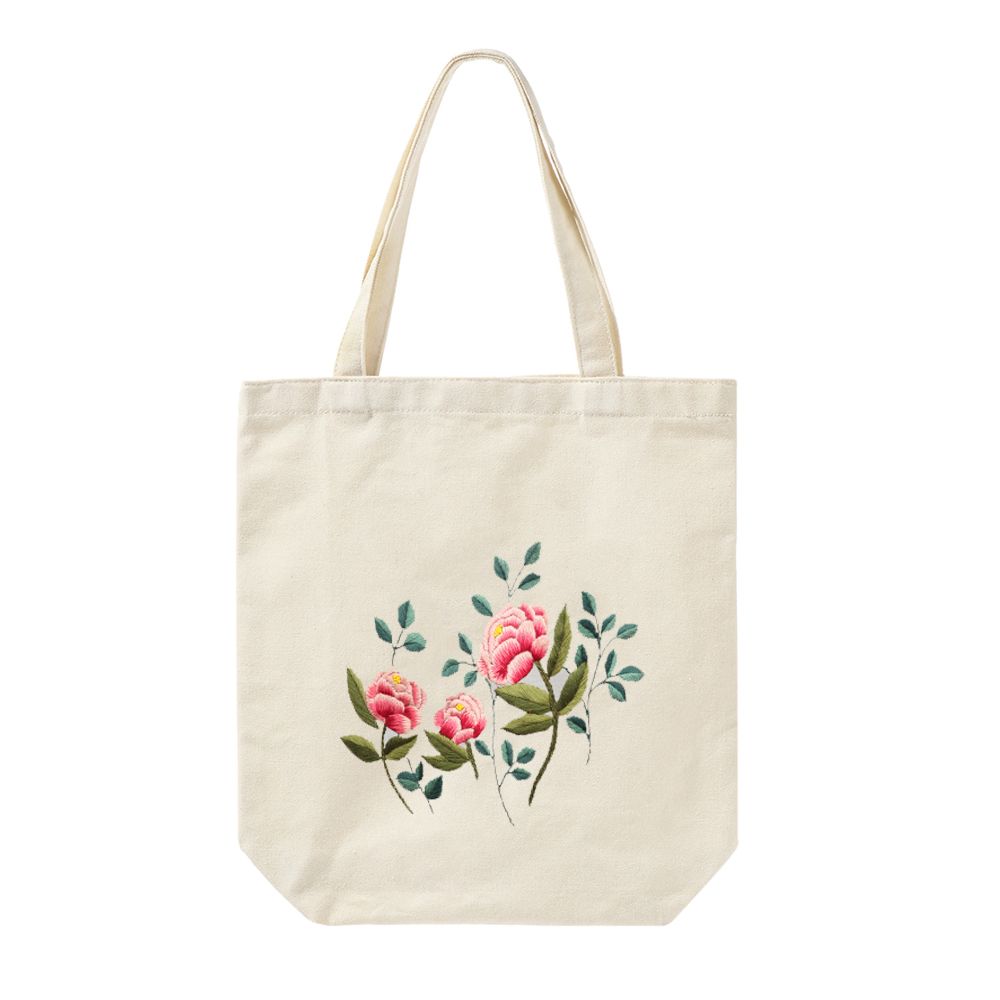 Pattern Canvas Carrying Bag Cloth Threads Tools Cross Stitch Sewing Needlepoint Kits Embroidery Kit