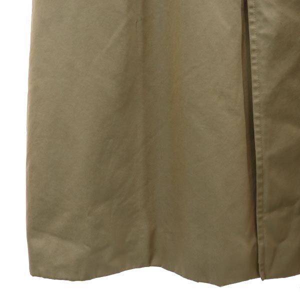 Aquascutum Stainless Collar Coat Khaki Men's Used