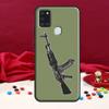 Чехол с пистолетом Ak 47 для Samsung Galaxy A34 A54 A14 A53 A13 A51 A71 A50 A12 A22 A32 A52 A72, чехол для телефона