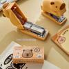 Effortless Capybara Stapler Set Paper Binding Bookbinding Machine  Fixing Tools