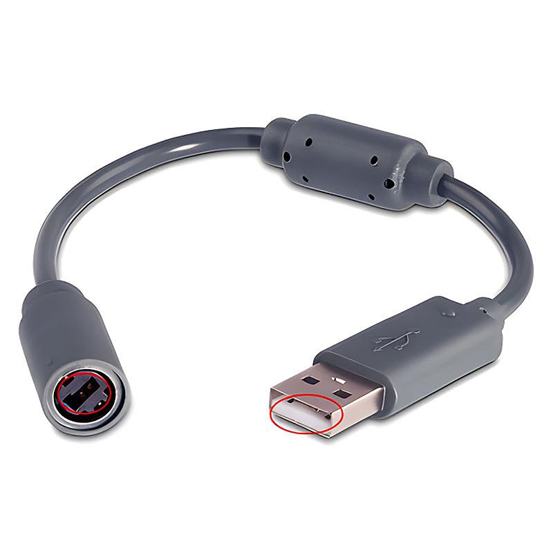 Лидер продаж для Microsoft Xbox360 для Xbox 360 Usb Breakaway Cable Line PC Cable Off Cord Adapter с фильтром