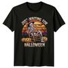 Just Waiting For Halloween TShirt Skeleton Halloween Gift For Him And Her