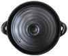 Suzuki Banko Ware Rice Cooker cups suitable for induction and direct (2 capacity, black, flame) 9006-6022
