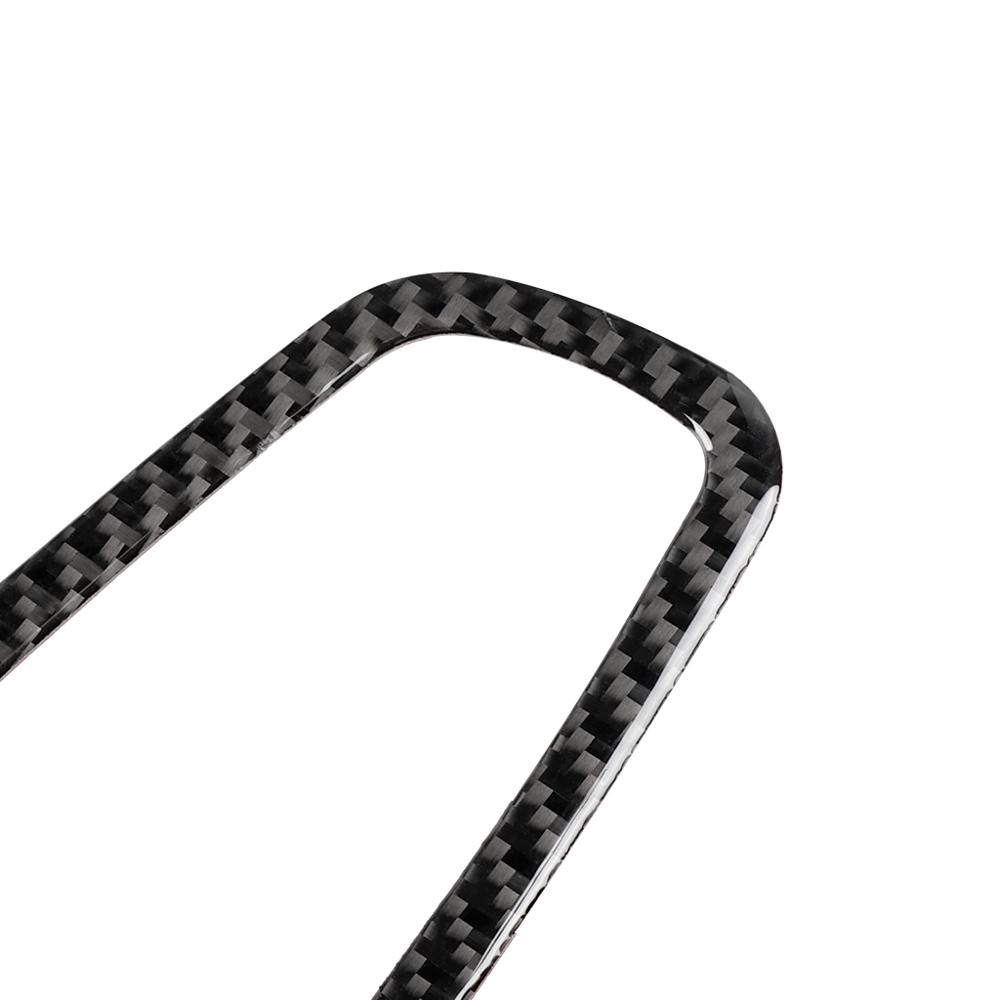 4pcs Car Inner Door Handle Frame Trim Cover Fits Fit for Honda Civic Sedan 2016-2018 Carbon Fiber Car Inner Door Cover