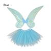 Хэллоуин Костюм Крылья бабочки феи Блестящий Набор реквизита для переодевания Костюм Косплей