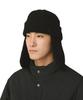 Snow Peak Knit Flight Cap Headwear Cap Hat for Men and Black One AC-25AU027 Women,