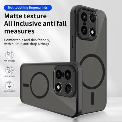 Магнитный матовый чехол с покрытием Soft-touch для OnePlus 15/Nord 5, Полупрозрачный 13R/13T