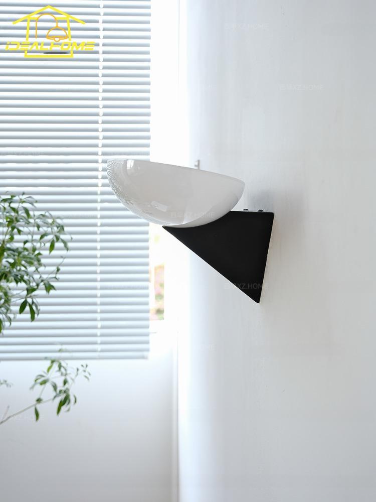 French Designer Medieval Bauhaus Wall Lamp LED G9 American Retro Wall Mounted Living/Model Room Restaurant Corridor Background