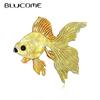 Handmade Arcylic Vivid Goldfish Brooches Women Orange Fish Enamel Banquet Brooch Pins Custom Jewelry Accessories