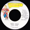 7-дюймовая пластинка JIGSY KING  Don't Know MSC325742 How Yu Fi Sey D 1993 Ямайка Регги Ска Даб Б/у