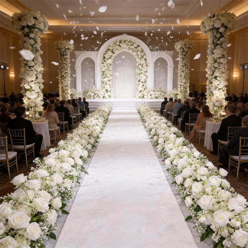 Wedding and Event Floral Arch Decoration - Artificial Flowers